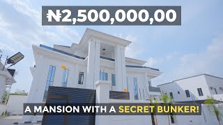 Touring the most expensive mansion with a secret bunker in Guzape Abuja, Nigeria.