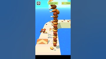 Sandwich Runner Level 101 Gameplay Walkthrough Android #Shorts