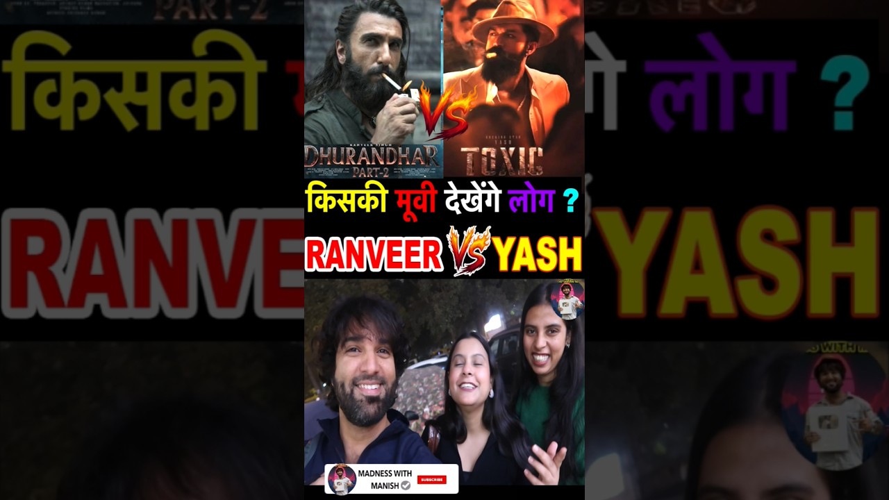 DHRANDHAR 2 VS TOXIC TEASER PUBLIC REACTION & REVIEW | ROCKING 🔥😱✨STAR YASH VS RANVEER SINGH