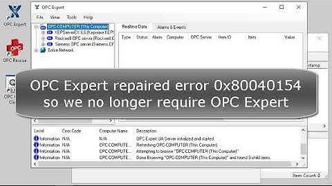 OPC Expert 0x80040154