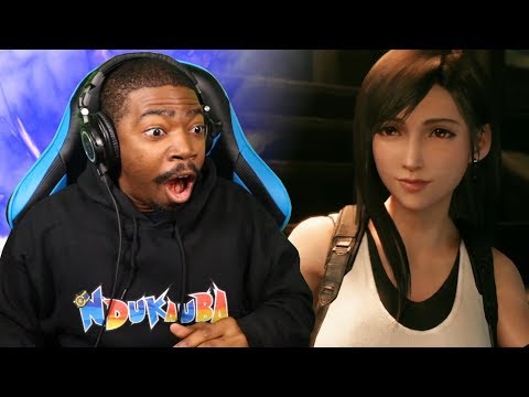 WE FINALLY GET TO SEE TIFA IN ACTION!!! Final Fantasy 7 Remake E3 2019 Gameplay Trailer Reaction!