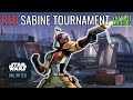 I won a box with double red sabine star wars unlimited tcg decklist and tournament report