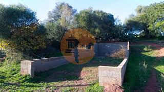 TERRENO COM 980 M2 - VEDADO - COM CASA AMOVIVEL - V. N. CACELA - ALGARVE