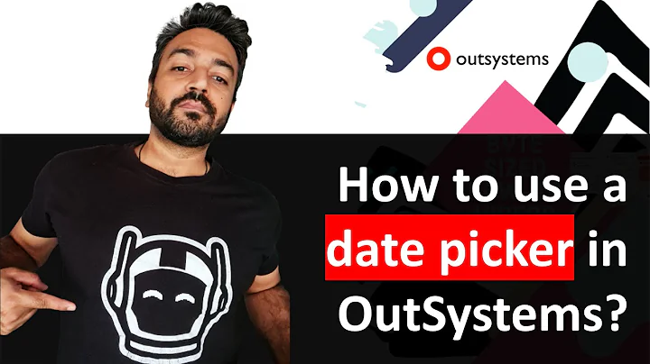 How to use a date picker in OutSystems?