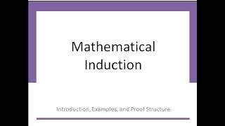 Mathematical Induction