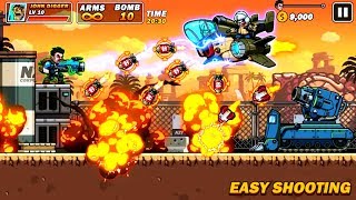Metal Mercenary - 2D Platform Action Shooter Android Gameplay Full HD by 1Sky Studio screenshot 2