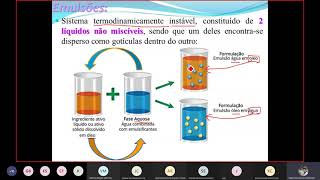 Tecnologia Farmacêutica - Sistemas dispersos: Emulsões Tecnologia Farmacêutica - Sistemas dispersos: Emulsões