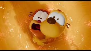 Vic Gets His Burned & Tail Cut Off The Garfield Movie