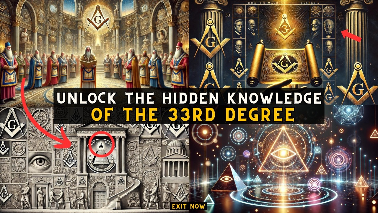 33rd Degree Knowledge Revealed: How the Masons Shaped History