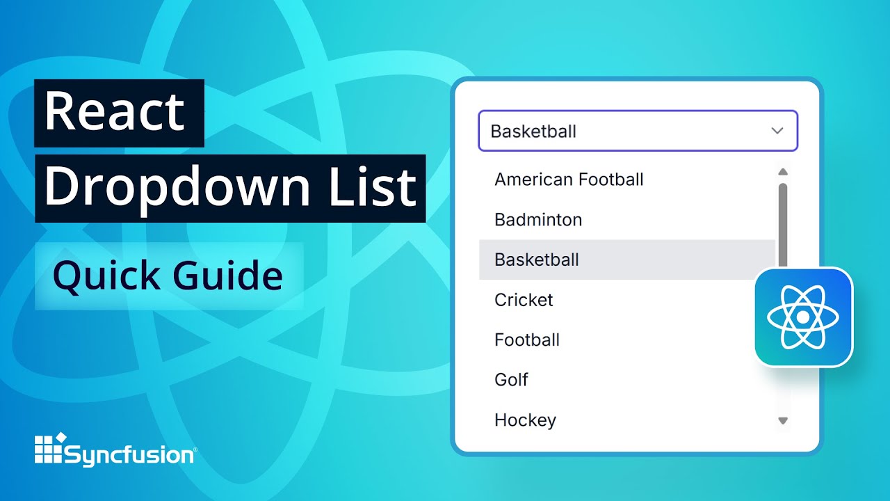 React Dropdown List: The Ultimate Feature Walkthrough - YouTube