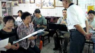 990506基隆市閩南第一樂團南管傳習班課程側錄〈含珠不吐~全體大合唱〉