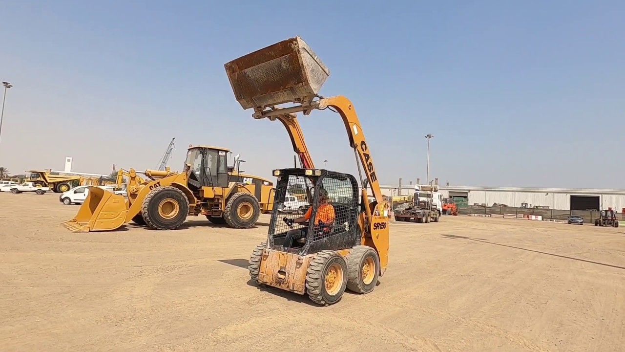 2012 Case SR150 Skid Steer Loader Dubai, UAE Auction 29 & 30 June