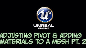 Adjusting Pivots part 2 (inside unreal, hacky way)