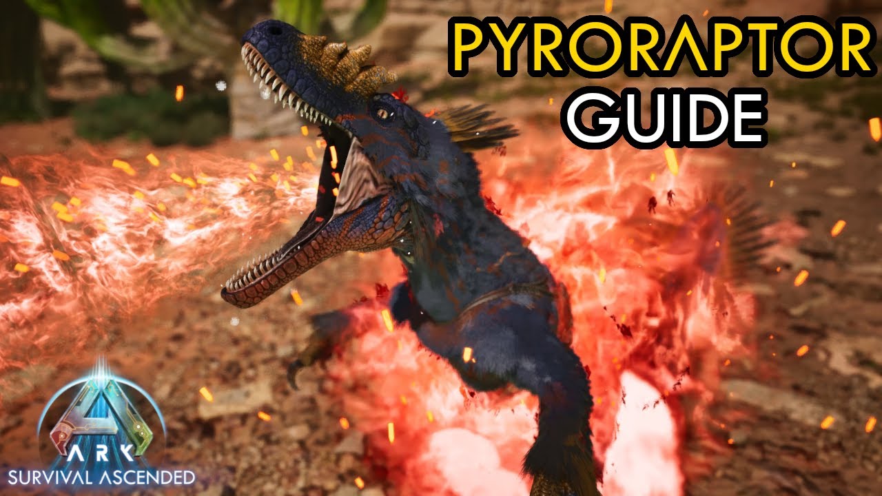 Пирораптор | Руководство по премиум-моде ARK - где найти, как приручить и какие у него способности