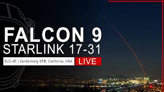 SpaceX Launches Starlink 17-31 Mission from SLC-4E Vandenberg, California