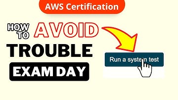 #aws #proctoredexam How to Run System Test? #stepbystep
