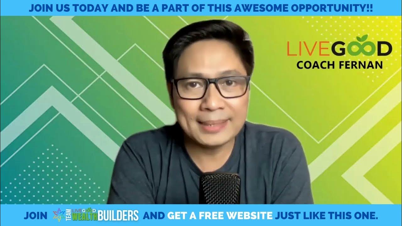 Live Good Compensation Plan Tagalog By Coach Fernan Santiago YouTube