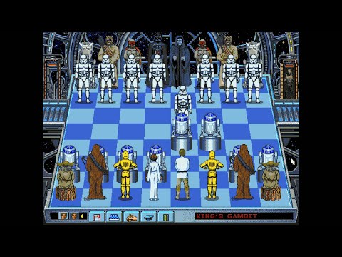 4K Star Wars Chess The Software Toolworks Windows 3 x 1993 PC game play