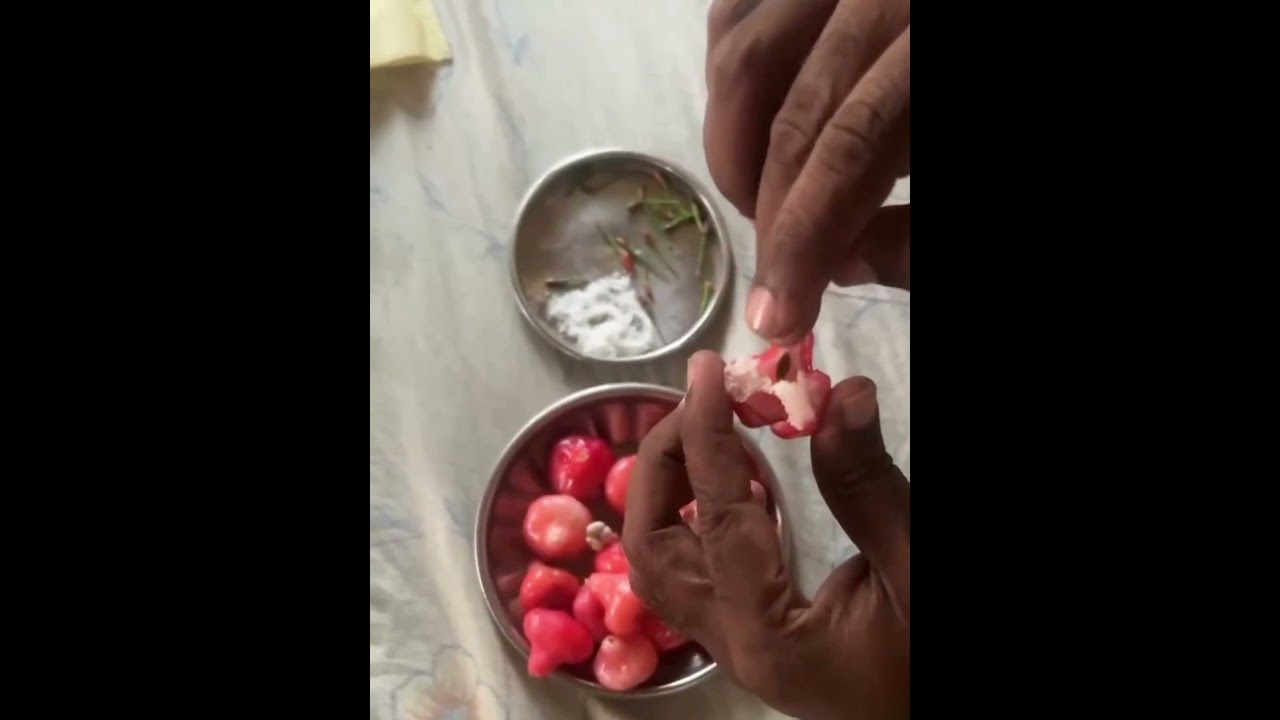 how to eat chambakka very tastly 😄🤤😋 