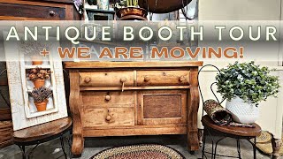 Our Antique Store is Moving! Plus a look at my booth Green Onion Vintage.