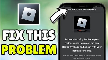 How To Fix Roblox VNG Update Error - Fix Roblox Region Problem (iPhone/Android/Laptop/PC)