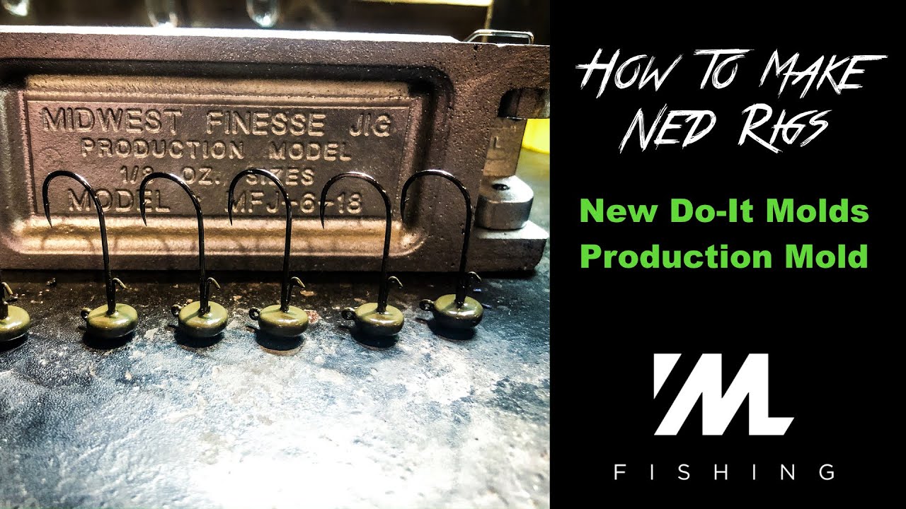 How to Make The BEST NED RIGS Using the Do It Molds Midwest