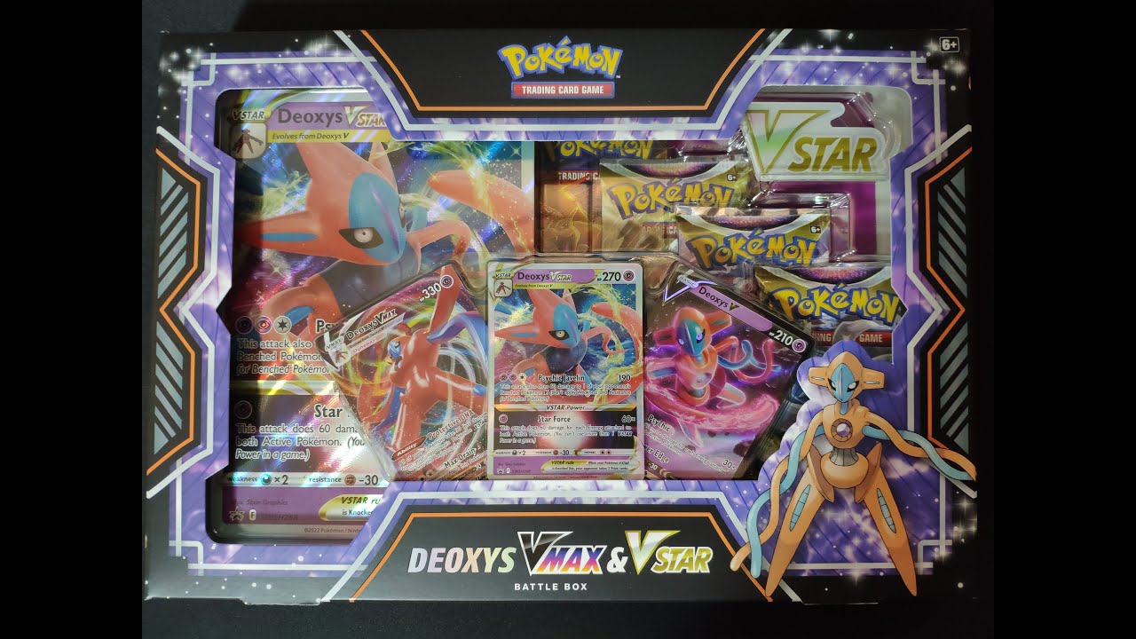 NEW* Unboxing Deoxys V Battle Deck and Opening Deoxys VMAX VSTAR Battle box  