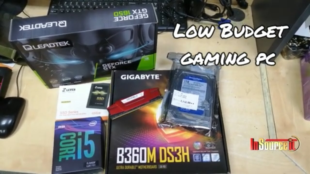 Low Budget gaming pc build | Intel Core i5 9400F Processor with