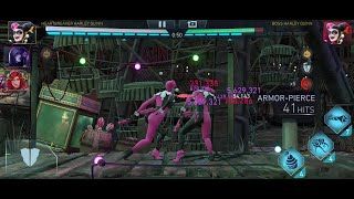 Heartbreaker Harley ONE SHOT w HBHQ - Dawn of Apokolips H7T4 - Injustice 2 Mobile (Free to play)