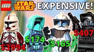 TOP 10 MOST EXPENSIVE LEGO® STAR WARS™ CLONE TROOPERS EVER MADE!