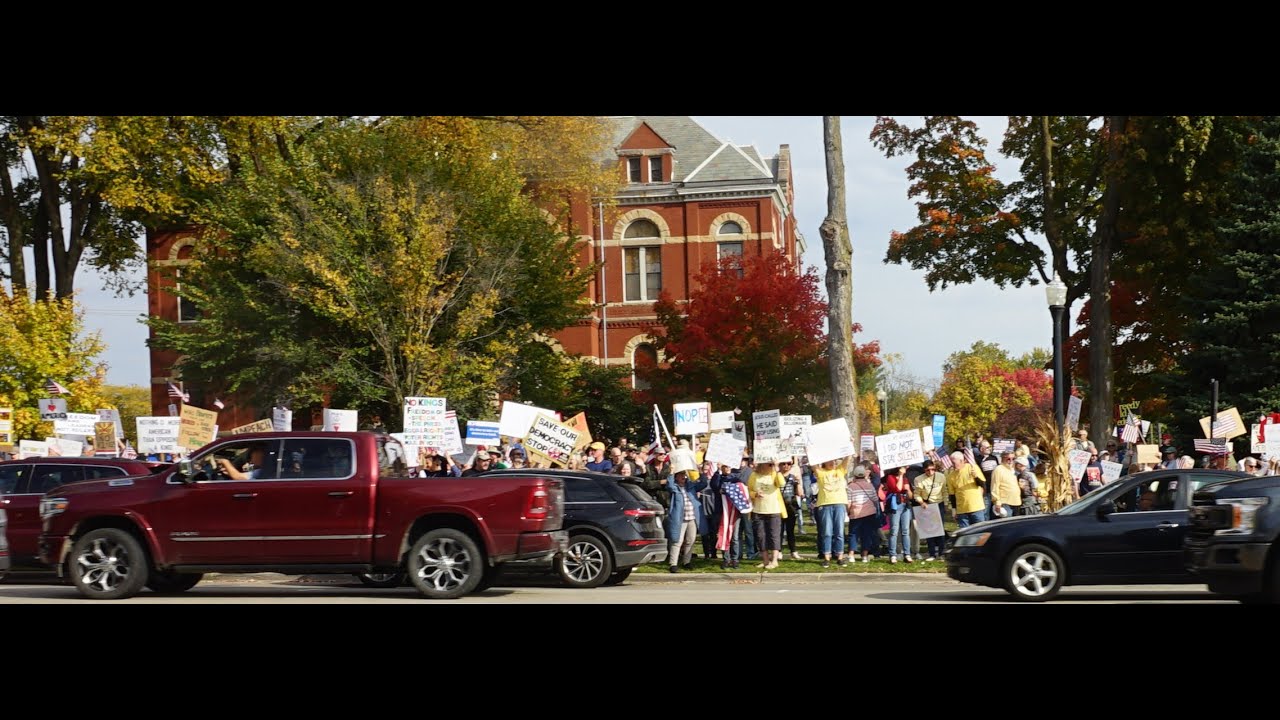 No Kings rally, Howell Mi. Saturday October 18th. 2025 - YouTube