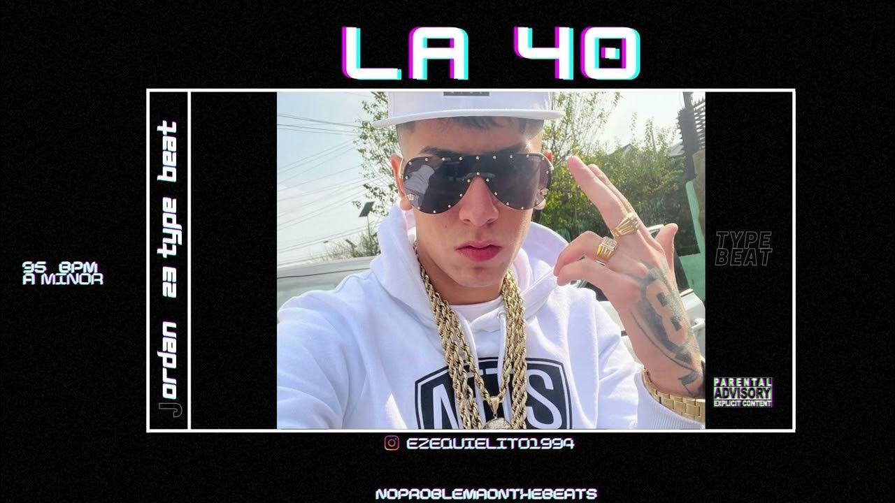 Instrumental Reggaeton Jordan 23 type beat perreon malianton LA 40