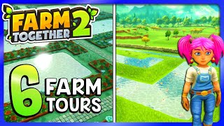 Visiting Player Farms in Farm Together 2 (Cozy Design Ideas)