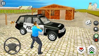 Patrolling In A Small Town - Police Officer Car Driving Simulator #18 - Android Gameplay