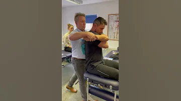How To Modify A Thoracic Spine Manipulation 