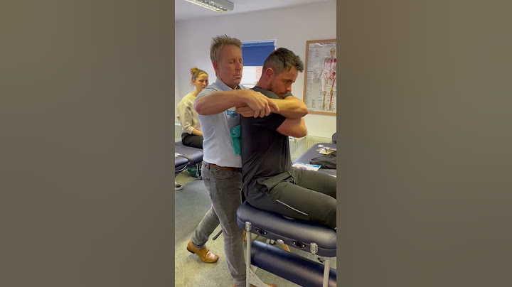 How to modify a Thoracic Spine Manipulation