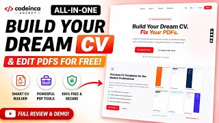How To Make Pdf + Cv Builder Tools Website | Ilovepdf updated Version 