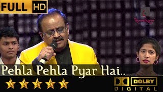 Video voorbeeld van "SP Balasubrahmanyam sings Pehla Pehla Pyar Hai - पहला पहला प्यार है from Hum Aapke Hain Koun (1994)"