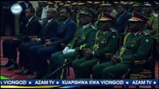 Alichoongea Rais Magufuli baada ya kumuapisha Mkuu mpya wa majeshi