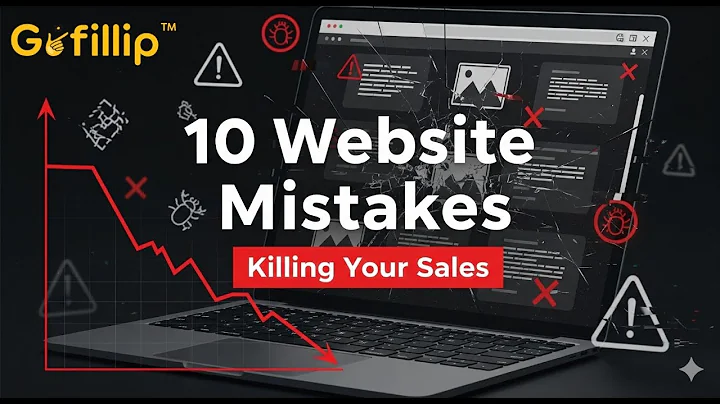 10 Website Mistake Killing Your Sales | Gofillip