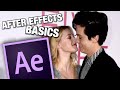 after effects for beginners // basic transitions, effects, and layout introduction