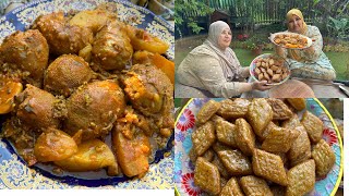 محبوبة الجزائريين والعرب🫵  (البكبوكة ) أو العصبان الذوق حكاية😋😋+ وصفة مقروط اللوز 😍