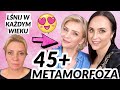 TRIKI MAKIJAŻOWE 45+ METAMORFOZA KASI || TUTORIAL ZE WSKAZÓWKAMI