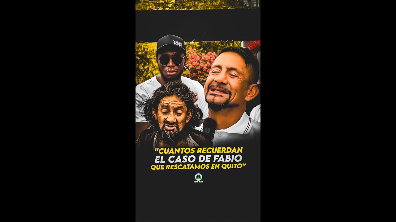 El RESCATE de Fabio en Quito cuantos lo RECUERDAN hoy lo VISITAMOS mira como se ENCUENTRA