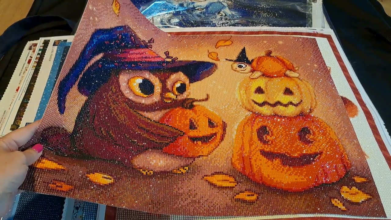 Tous mes Diamond Painting hors portfolios 🙉🤗