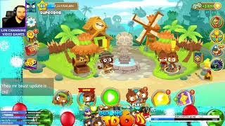 BTD6 | Playing Impoppable with Viewers!