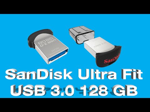 SanDisk Ultra Fit 128GB USB 3.0 Flash Drive - Unboxing, Speed Test, and Review