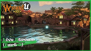 Creating Wizard101 WizardCity in UE5! Part 3! (LIVE!)