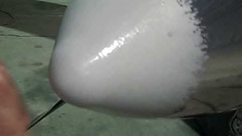 RIME/CLEAR ICE ACCUMULATION AIRCRAFT NOSE