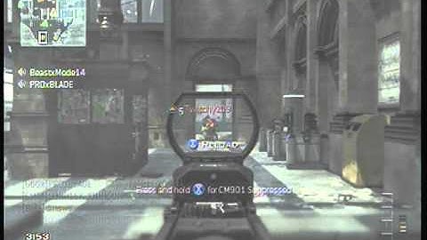 MW3 Type 95 Quad Killcam